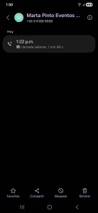 Firma del participante